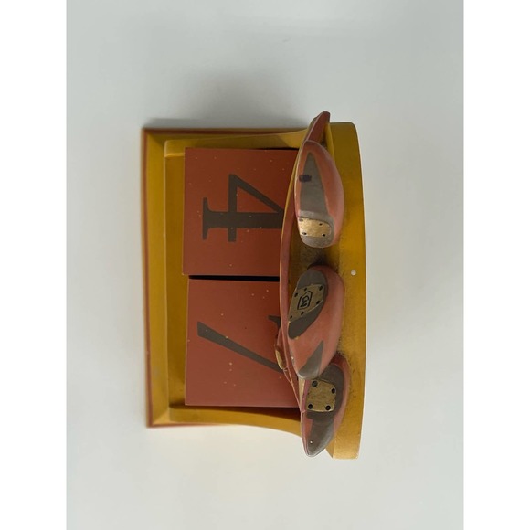 Hallmark Desk Perpetual Calendar Golf Club NWOT - Picture 5 of 13